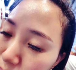 -西施无菌半永久纹绣眉眼影唇轻增发纹发际线