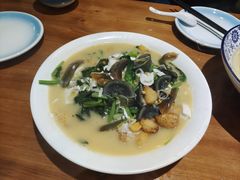 上汤菠菜-晚归月亮湾私家菜(临邑路店)