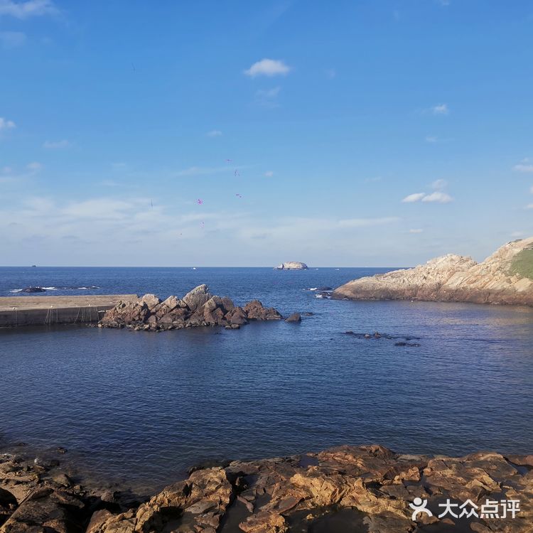 来渔山岛找寻找蓝色的大海～