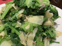 毛菜百葉火腿絲-老吉士酒家(天平路店)