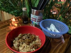 葱油辣酱拌面-春和面馆(常德路店)