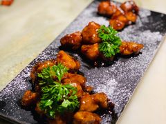 雪花糖醋里脊-绿茶餐厅(成都大悦城店)