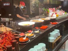 自助取餐区-四海一家自助餐(益田假日广场店)