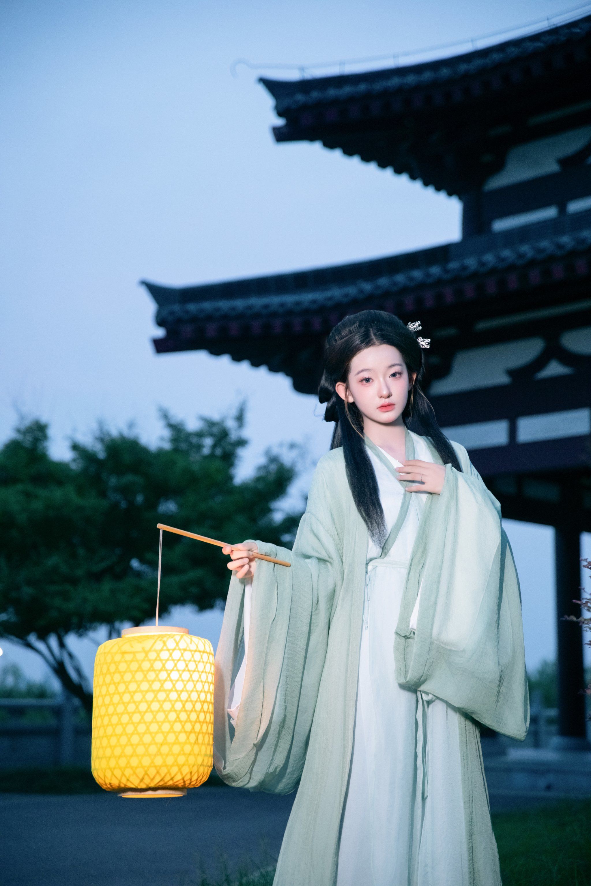 是你心中的小说女主吗?|清冷魏晋汉服写真