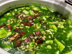 雪花牛肉绿麻婆豆腐-桂满陇·海市蜃楼·黑金(国金店)