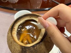 原只椰子炖竹丝鸡-粤·向群饭店(泮塘路店)