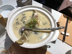 青椒紫苏煮桂鱼-时间仓(月湖公园店)