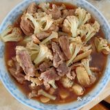 花菜炒肉家常菜