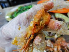 咸蛋黄金沙虾-贞姨美食·老字号海鲜大排档