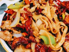 香辣肉炒面-盈润餐饮河南烩面全羊锅