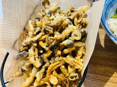 椒盐蟹味菇-金豆角砂锅焖面(安贞店)