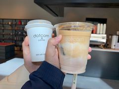 黑砖拿铁-dotcom coffee古点咖啡(致真大厦店)