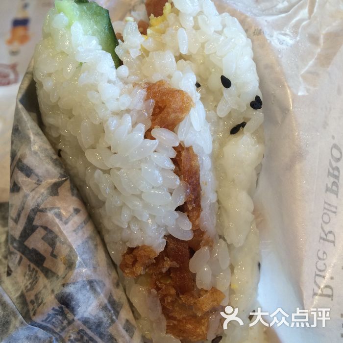 肯德基培根蛋肉酥饭团图片-北京快餐简餐-大众点评网