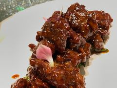 虎皮椒配黑椒牛肉粒-蟹榭(静安寺晶品商场店)