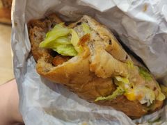 热烤鸡腿排芝士三明治套-赛百味SUBWAY(萝岗万达店)