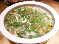 莼菜银鱼羹-探花·意境江南菜·唐伯虎文化体验店·松鼠桂鱼(观前店)