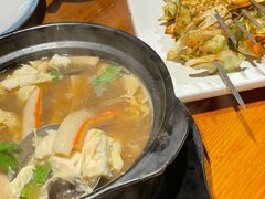 砂锅醋椒豆腐-義聚德·清真铜锅涮羊肉·烧烤(河东店)