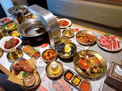 -草家酱蟹炭火烤肉店(珲春南路一店)