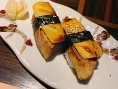鹅肝芒果握饭-山葵家·创意料理(临平银泰城店)