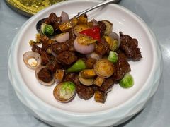 香煎上腦牛肉粒-京味斋·北京烤鸭(北京南站洋桥店)