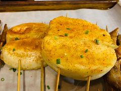 馒头片-夏记烤官达人·徐州鲜羊肉串(江宁店)