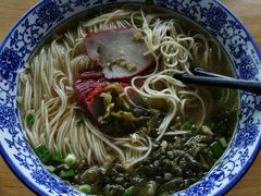 雪菜叉烧面-裕兴记·三虾面(西北街总店)