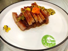 百香果猪颈肉-勝記酒家·37年老字号·经典粤菜(荔枝公园店)