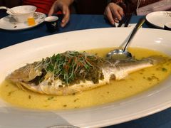 雪菜蒸野生大黄鱼-麟1929(外滩店)