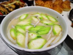 圣瓜上汤浸沙虫-香山家宴