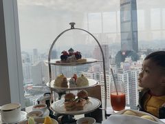 -君悦酒店·大堂酒吧·高空下午茶·暮色微醺