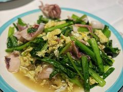 有机白菜炒毕管-小螺号海鲜·地道鲁菜(泉城广场店)