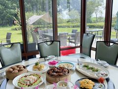 -七的湖·晚芳亭·阳澄湖农家菜·大闸蟹(莲花岛店)