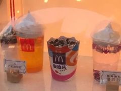 抹茶冰淇淋红豆珍珠奶茶-麦当劳(鼓楼店)