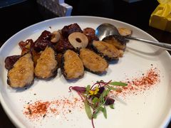 百花肚菌牛柳粒-上海苏宁宝丽嘉酒店·嘉府壹号中餐厅