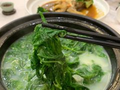 鸡汤浸桑芽苗-寻味顺德·珍之宝酒楼(银钻店)