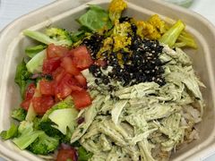 罗勒烤鸡胸肉烤蔬菜美式自选盖浇饭-CALIFORKS加州叉子轻食(朝阳门店)