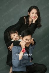 -时光纪亲子全家福照相馆(静安店母女写真父母纪念照)