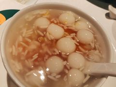 南瓜酒酿小圆子-玫瑰厅上海菜(兴国路店)