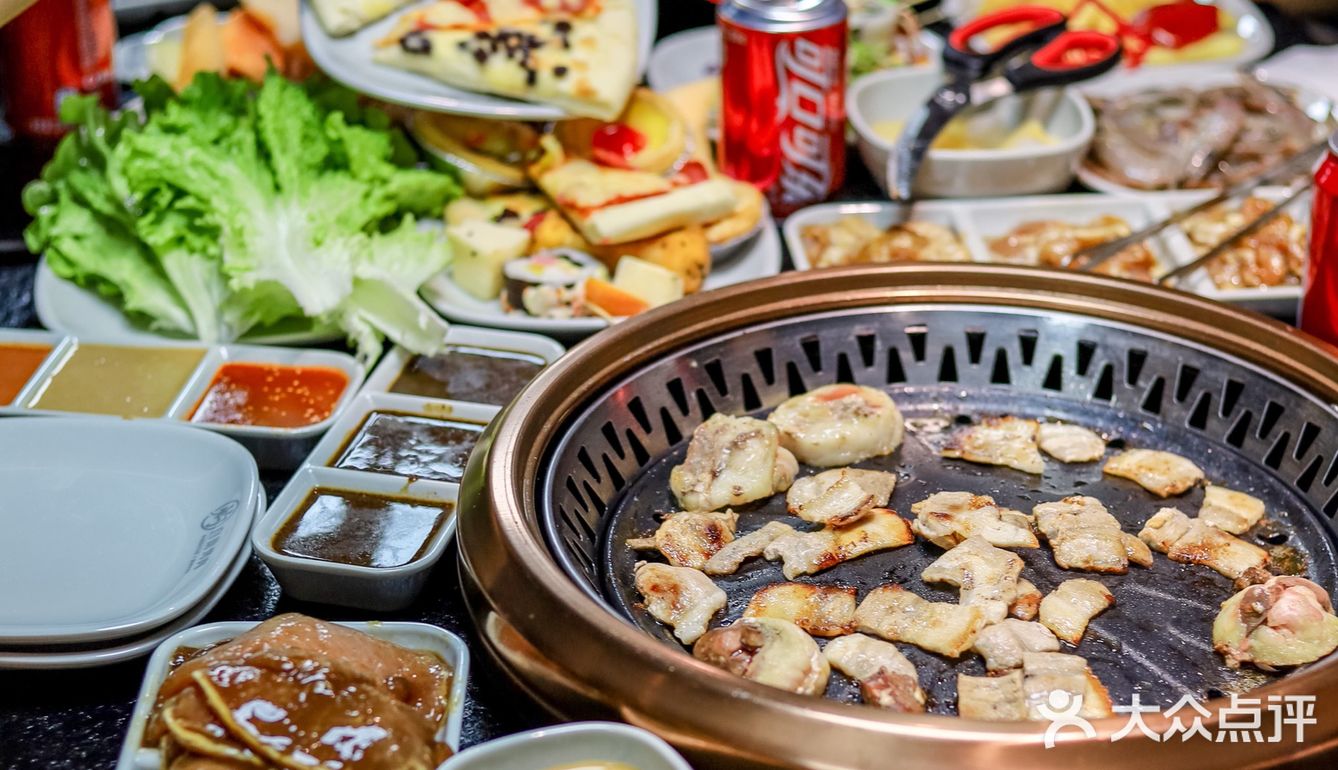 天津新店｜黑金风自助烤肉，实现烤肉自由‼️