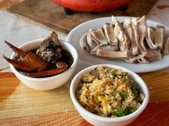 -老财炒饭·熟地蟹·冬瓜蟹