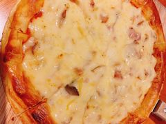 培根蘑菇薄脆披萨（10寸）-新贝乐意大利餐厅(苏州中心店)