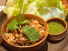 酸辣肉碎生菜包(牛/猪)-CHINCHIN 青青·泰国料理(万象食家店)