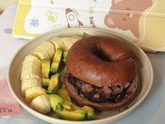 双重巧克力贝果-野上麦田(中贸广场店)