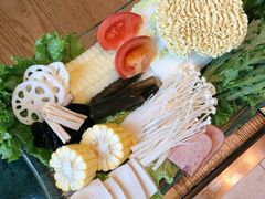 田园时光蔬菜拼盘-集渔·泰式海鲜火锅(太原里店)