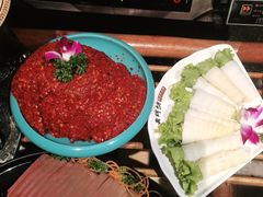 -老牌坊云南鱼豆花火锅(哈西万达店)