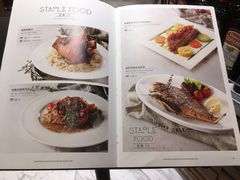 菜单-斯比特花园西餐厅(东方商厦店)