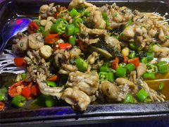 炭烧牛蛙平锅紫苏味-蘭奢雅集·江浙菜(青山江滩店)