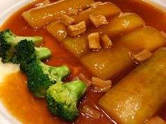 鱼汤煲淋大芥菜-Yan Ting 宴庭中餐厅(上海静安瑞吉酒店)