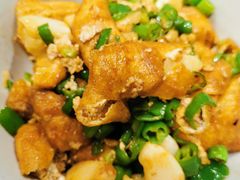青椒油豆腐-农耕记·湖南土菜(科技园店)