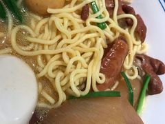 一碗全拼车仔面-敏华冰厅(平安金融中心店)